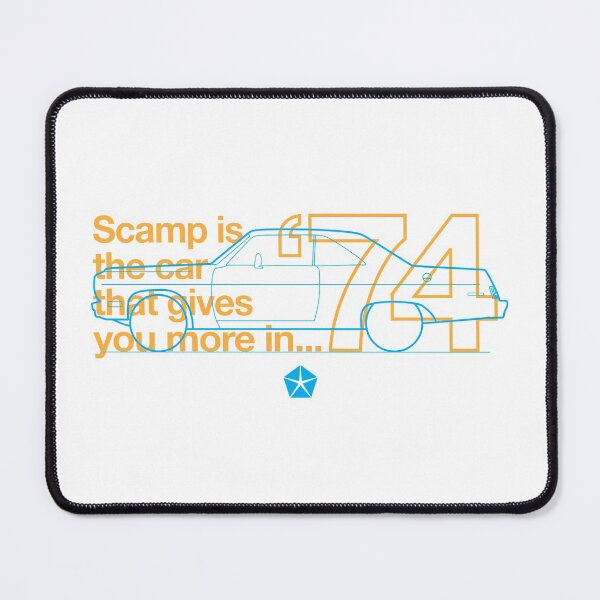 Item preview, 1974 Valiant Scamp - The Car That Gives You More designed and sold by Justin Ellis.