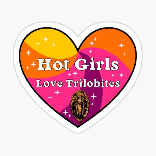 Item preview, Hot Girls Love Trilobites designed and sold by FANG BANG.