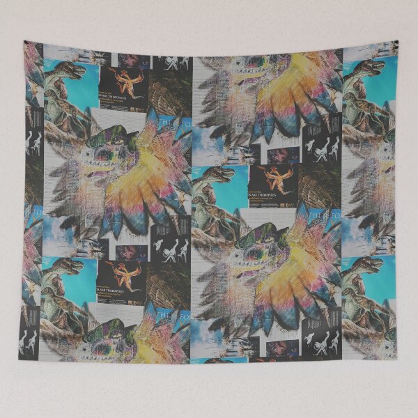 Item preview, Dilophosaurus mixed media designed and sold by Heichou1225.