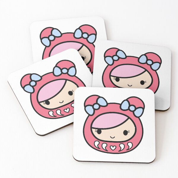 Item preview, Kawaii Daruma Doll Design for Japanese New Year designed and sold by mariekawaii.