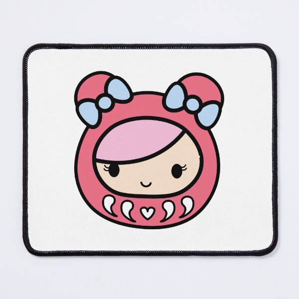 Item preview, Kawaii Daruma Doll Design for Japanese New Year designed and sold by mariekawaii.