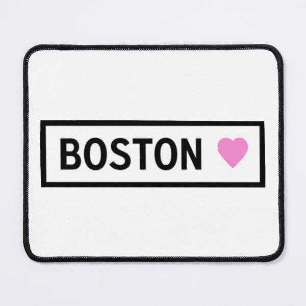 Item preview, Boston pink heart designed and sold by Anna Fitz.