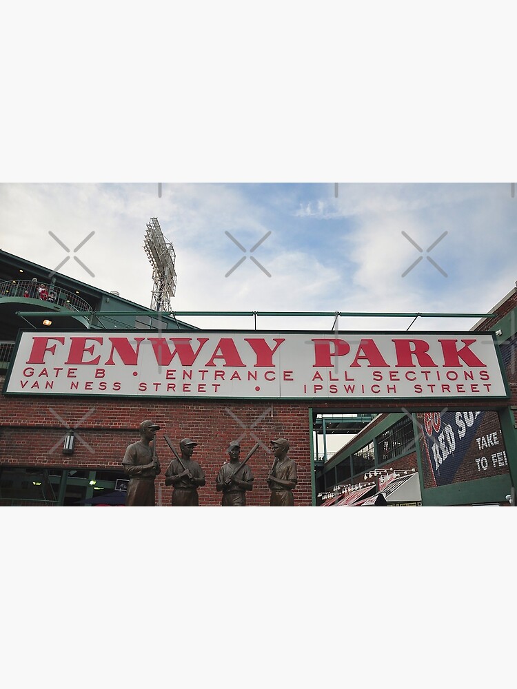 Fenway Park Sign Gate D Entrance Photo Metal Print