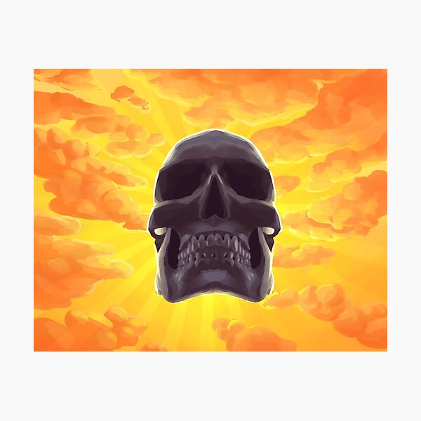 Item preview, Angelic Skull Descending/Ascending designed and sold by MJHArtwork.