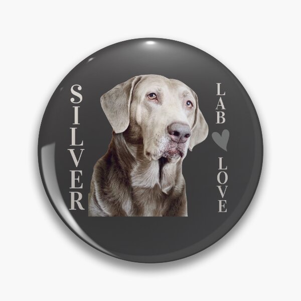 Item preview, Silver Labrador designed and sold by One Pine Designs.