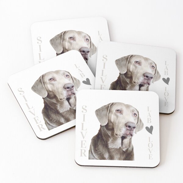 Item preview, Silver Labrador designed and sold by One Pine Designs.