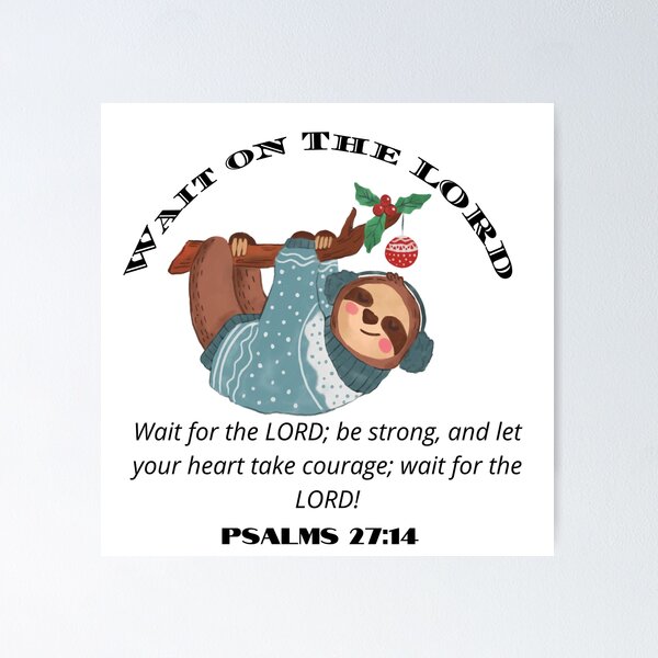 Item preview, Wait on The LORD designed and sold by Jason Ridgeway.