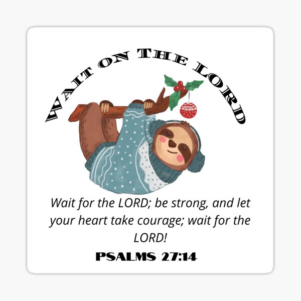 Item preview, Wait on The LORD designed and sold by Jason Ridgeway.