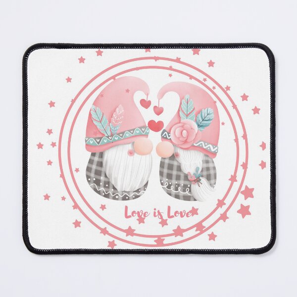 Item preview,  pink valentine gnome-Coming with Love Garden Gnome - Santas Elves - Winter Holiday Gift designed and sold by Alexa5454.