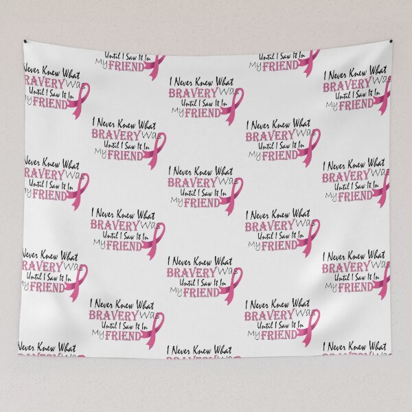 Item preview, Fight Cancer Pink Design - Brave Friend designed and sold by MYZAK HRM.