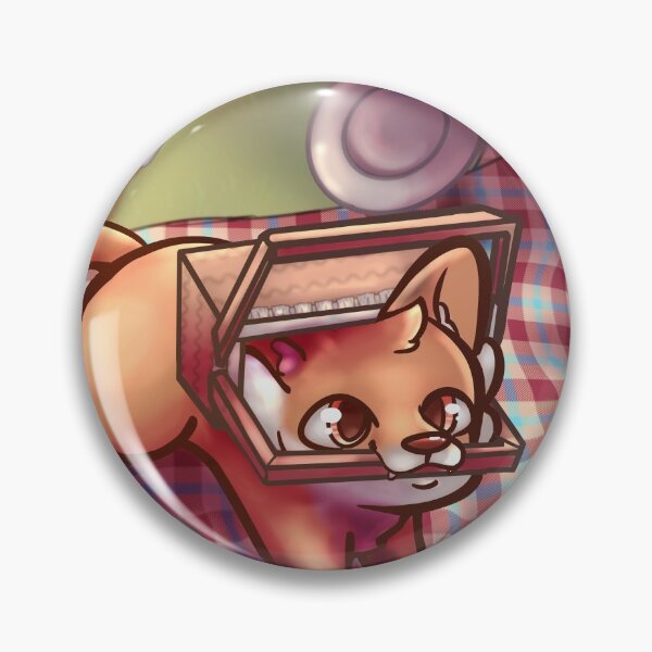 Item preview, Red fox stealing a picnic designed and sold by OrangeRamphasto.