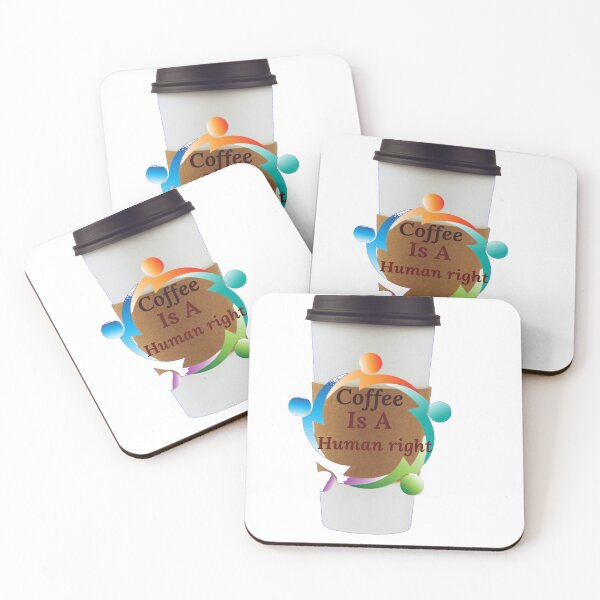 Item preview,  black Coffee is a human right  designed and sold by hagrashraf.