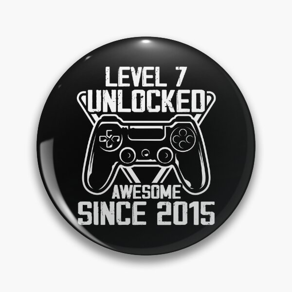 Item preview, Level 7 Unlocked Awesome Since 2015 7th Birthday Gaming Premium designed and sold by lytainhan89.