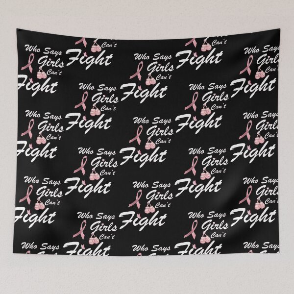 Item preview, Fight Cancer Pink Design - fight like a girl designed and sold by MYZAK HRM.