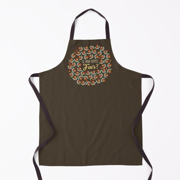 Item preview, (white text) fair trade coffee is your coffee fair? designed and sold by challengecafe.