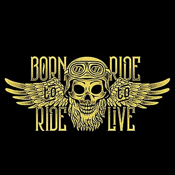 Artwork thumbnail, Born To Ride by ProperMerch