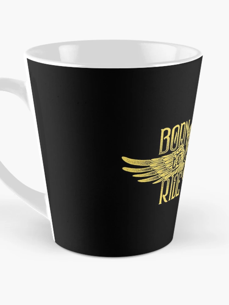 Thumbnail 3 of 4, Coffee Mug, Born To Ride designed and sold by ProperMerch.