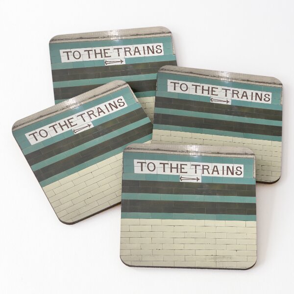Item preview, To the Trains designed and sold by BlueBearDesigns.