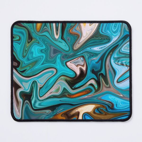 Item preview, Bird Art - Liquid Kingfisher Abstract Pattern designed and sold by theblueofmyeye.