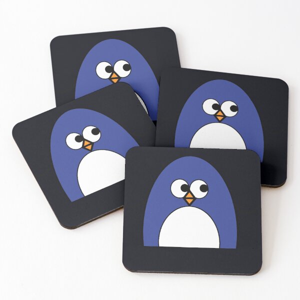 Item preview, Pegatina mina pingüino designed and sold by JensGiersche.
