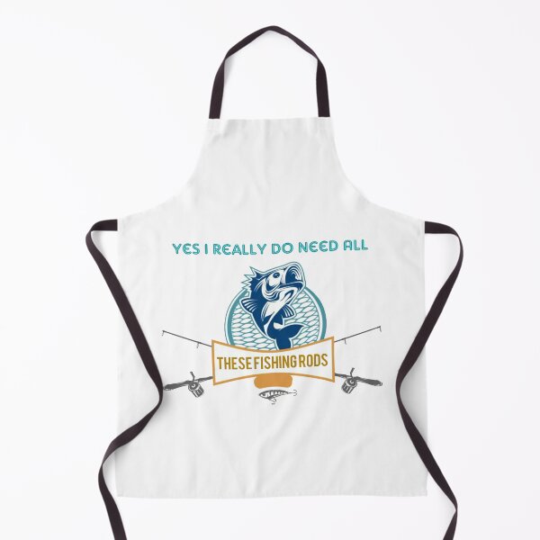 Item preview, Yes I do Really Need All These Fishing Rods Funny Sticker For Fishing Lovers. designed and sold by Sloyar.
