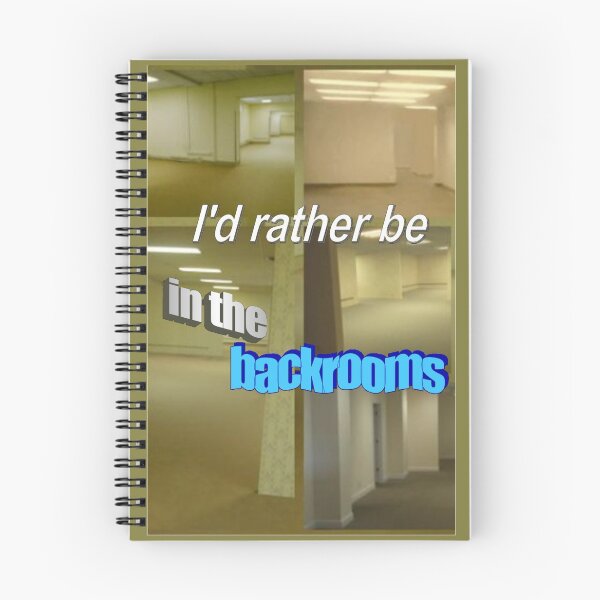 Item preview, I'd rather be in the backrooms designed and sold by InkblottScott.