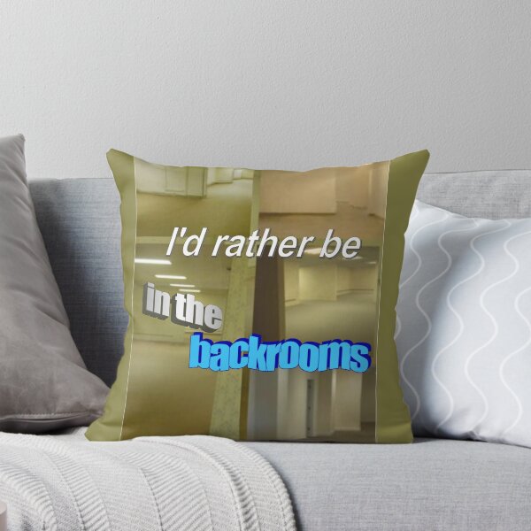 Item preview, I'd rather be in the backrooms designed and sold by InkblottScott.