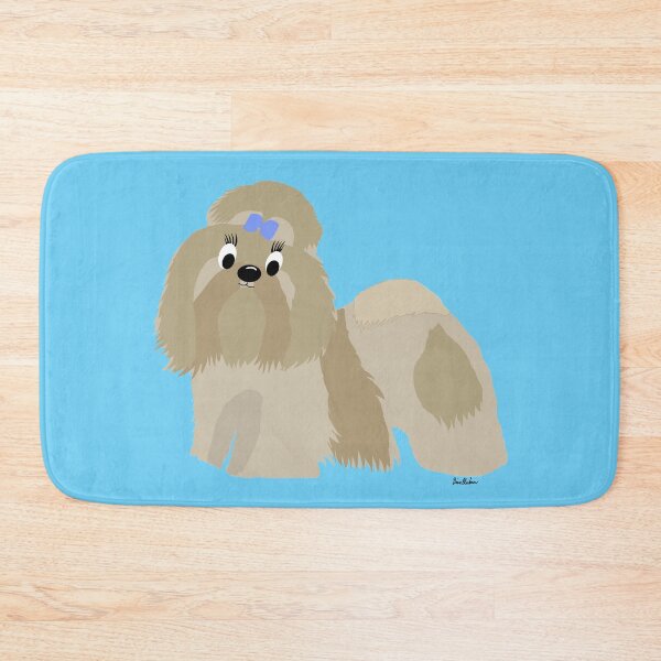 Item preview, Cute Cartoon Shih Tzu with Bow designed and sold by dogplay.