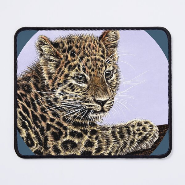 Item preview, Amur leopard cub designed and sold by LorenDowding.