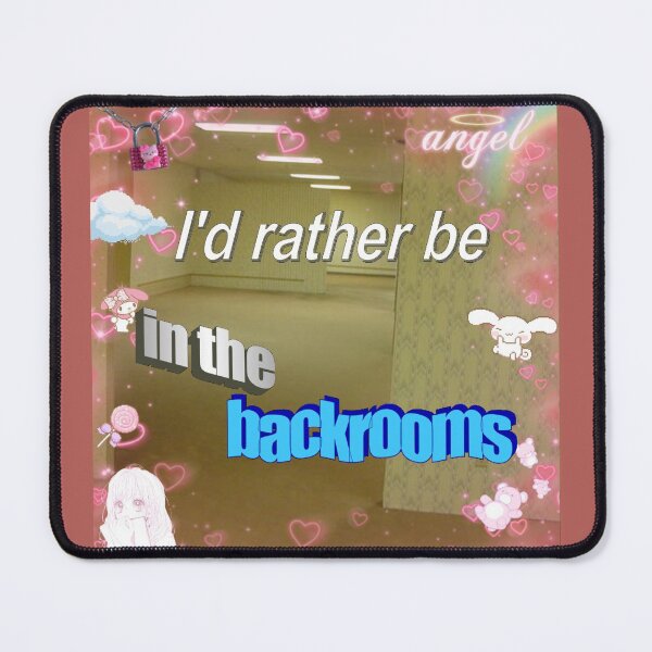 Item preview, I'd rather be in the backrooms alternate design designed and sold by InkblottScott.