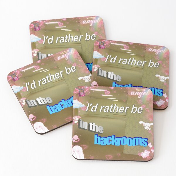 Item preview, I'd rather be in the backrooms alternate design designed and sold by InkblottScott.