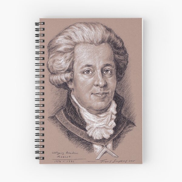 Artikelvorschau, Wolfgang Amadeus Mozart entworfen und verkauft von Travis Simpkins.