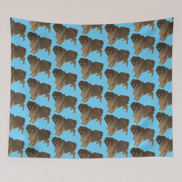 Item preview, Cute Cartoon Sable Pomeranian v2 designed and sold by dogplay.