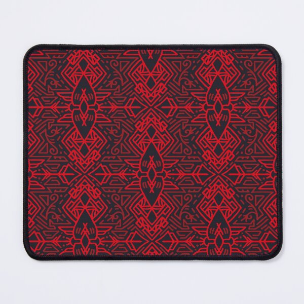Aperçu de l'œuvre Motif tribal rouge créée et vendue par jzyyei777.