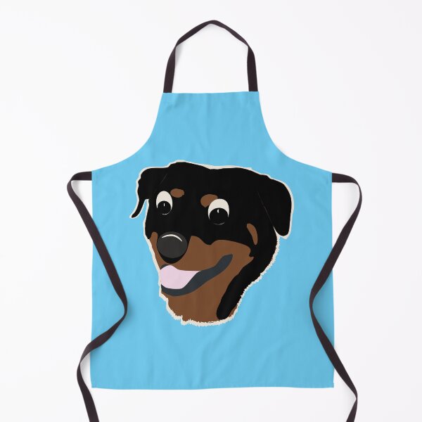 Item preview, Cute Cartoon Rottweiler Head designed and sold by dogplay.