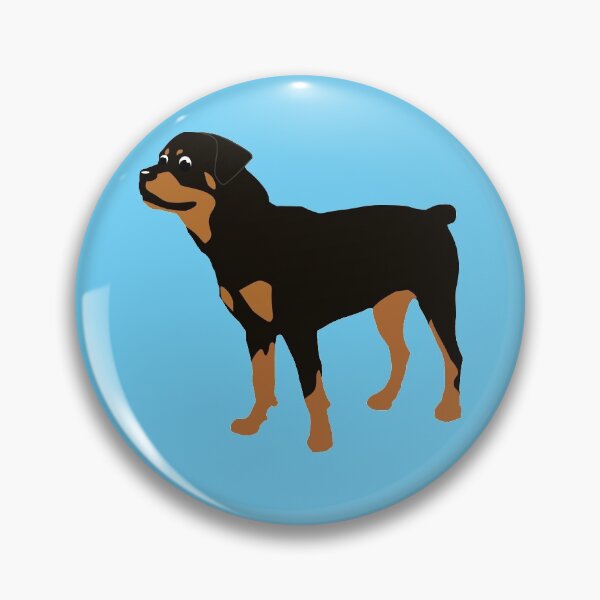 Item preview, Cute Cartoon Rottweiler (Docked) designed and sold by dogplay.