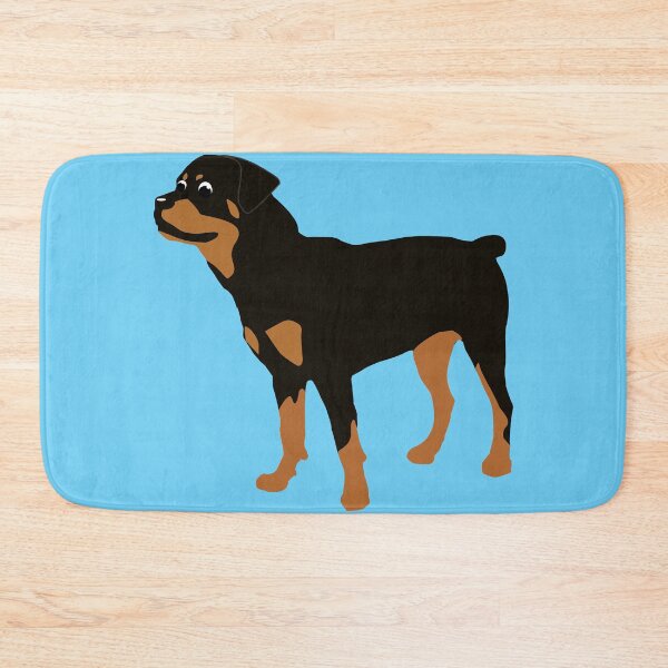 Item preview, Cute Cartoon Rottweiler (Docked) designed and sold by dogplay.
