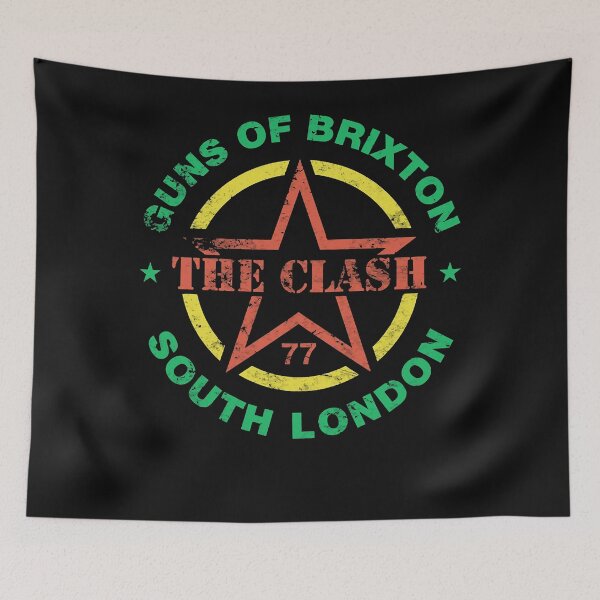 Item preview, Guns of Brixton Logo Shirt Essential T-Shirt designed and sold by Lornaox.