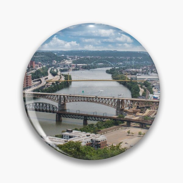 Artikelvorschau, Blick auf den Fluss Monongahela entworfen und verkauft von Andy Bordner.