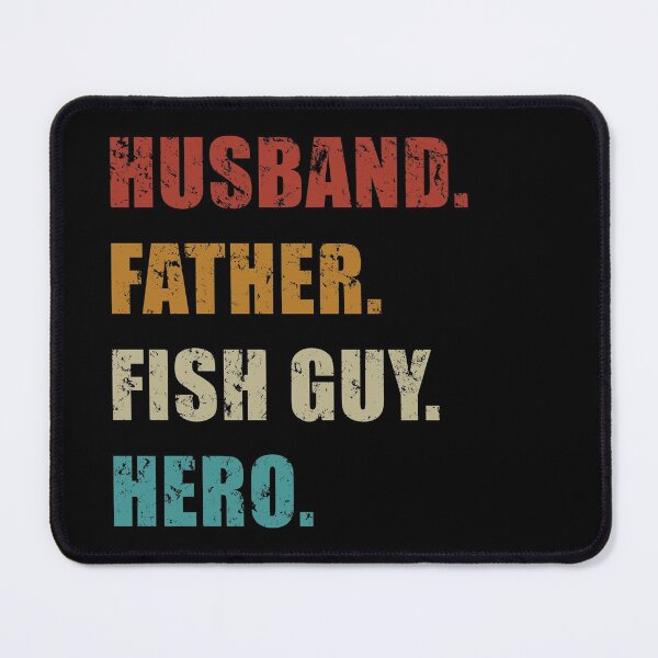 Item preview, Fish Keeper Fathers Day Husband Father Fish Guy Hero Retro Distressed designed and sold by JRRTs.