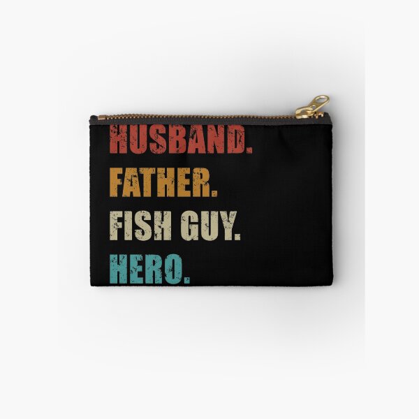 Artikelvorschau, Fish Keeper Vatertag Ehemann Vater Fish Guy Held Retro Distressed entworfen und verkauft von JRRTs.