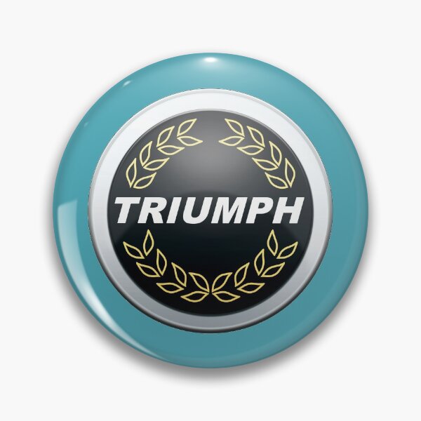 Item preview, TR7 Badge on Persian Aqua designed and sold by CellularSong.