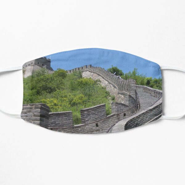 Great Wall of China Flat Mask
