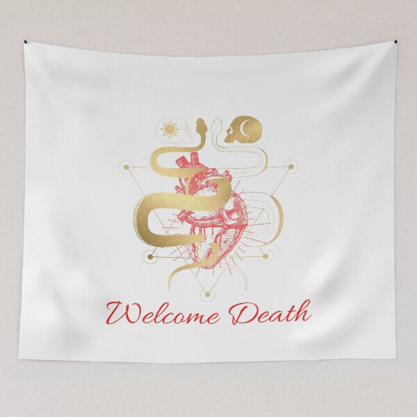 Item preview, Welcome Death  designed and sold by SloppySkulls.