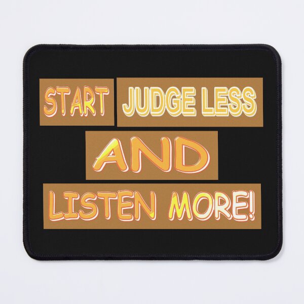 Item preview, Cute Expression Design "Listen More". Buy Now designed and sold by Health And Fitness Posts e-Store.