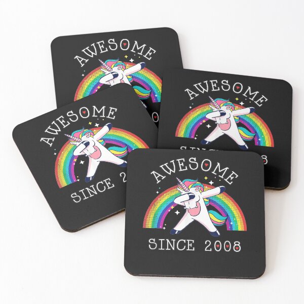 Item preview, Dabbing Unicorn Birthday Girl Gifts 11 Years Old Since 2008 designed and sold by CathyBabson.
