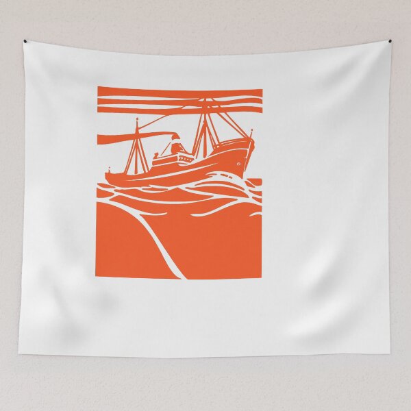 Item preview, Ship orange colour  designed and sold by CREATi AG.