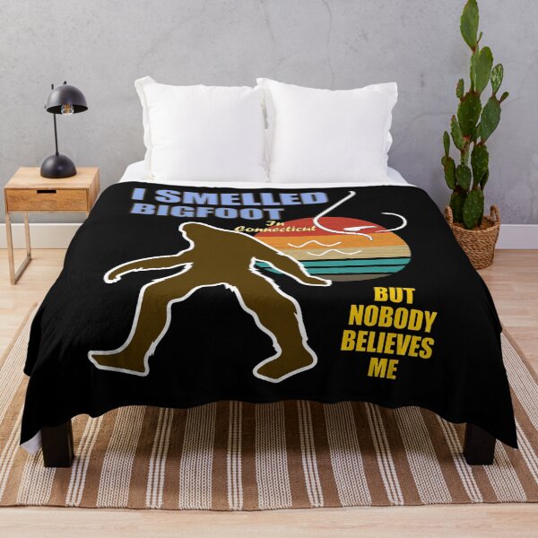 Item preview, Funny Bigfoot Connecticut Smelled Bigfoot Nobody Believes Me designed and sold by artfulnotebook.