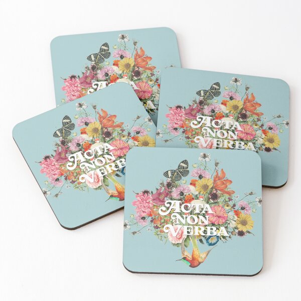 Item preview, Actions Not Words - Acta Non Verba - Latin  designed and sold by Trish Dish.