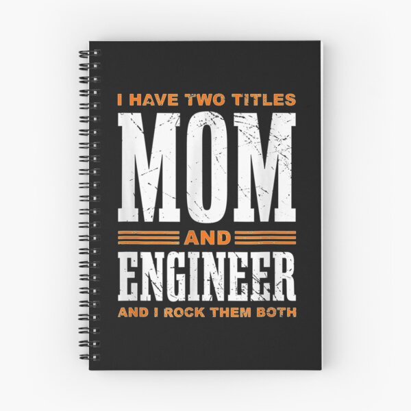 Item preview, Classic I Have Two Titles Mom Engineer Builder Gift   designed and sold by MarthaWard88.